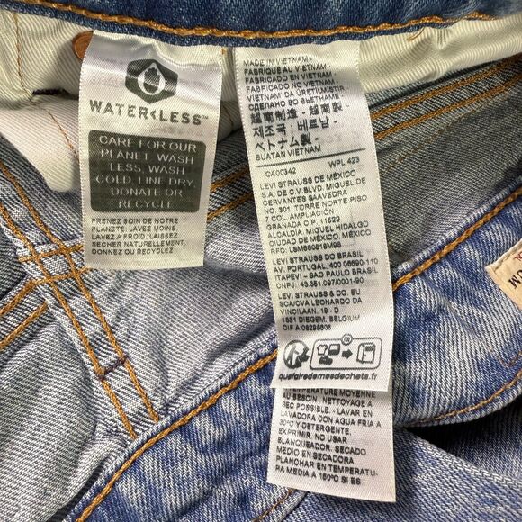 Levi's 527 PREMIUM Denim Men's Size 34x34 Light Wash, Distressed, Quality! 2/$50 - Picture 13 of 16